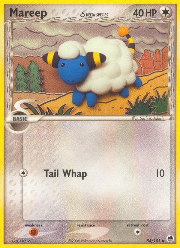 Pokemon Mareep δ 54/101 Dragon Frontiers