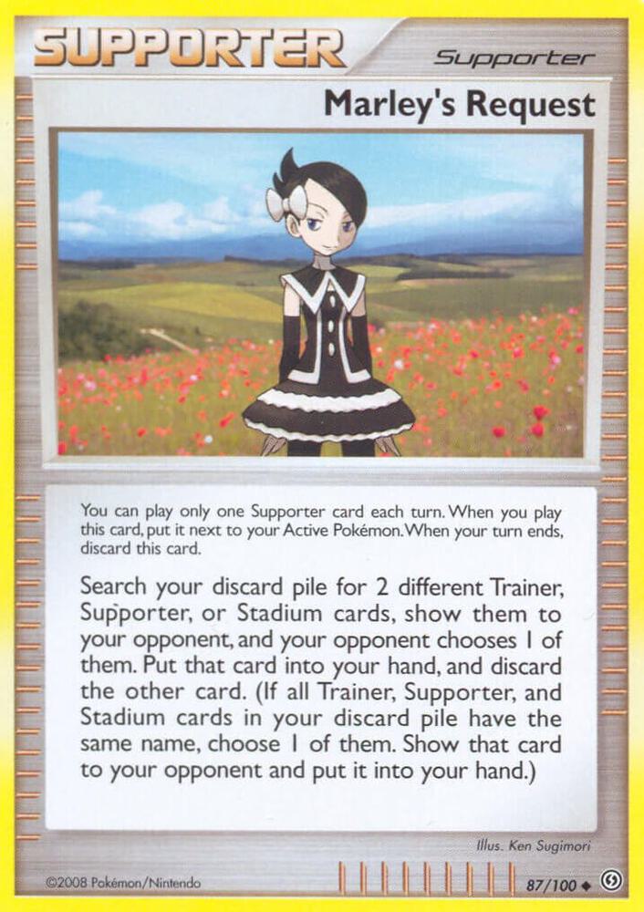 Pokemon Marley's Request 87/100 Stormfront