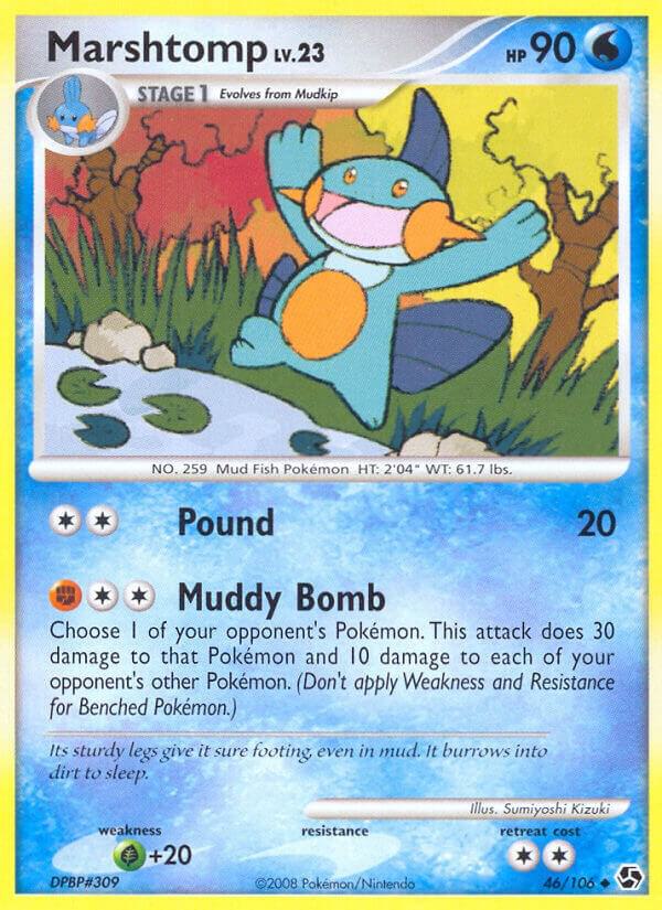 Pokemon Marshtomp 46/106 Great Encounters