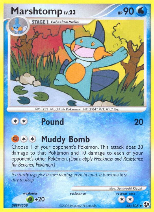 Pokemon Marshtomp 46/106 Great Encounters