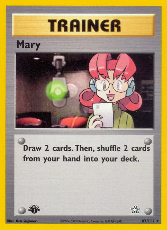 Pokemon Mary # 87 Neo Genesis