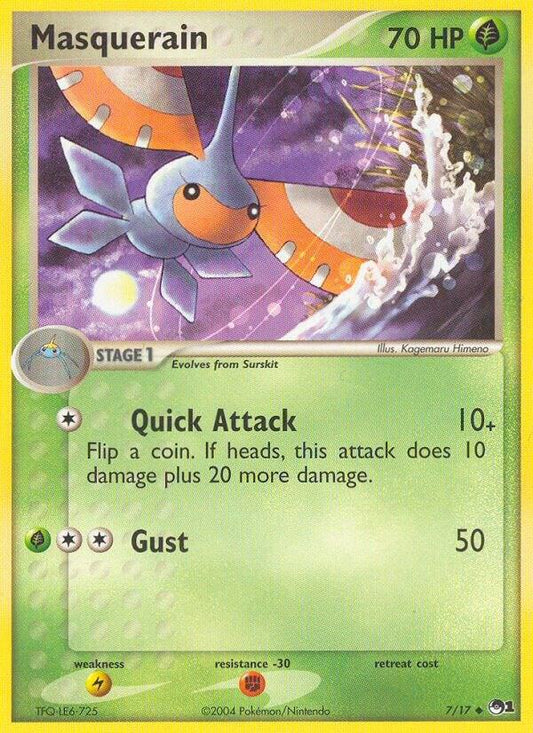 Pokémon Masquerain 7/17 POP Series 1