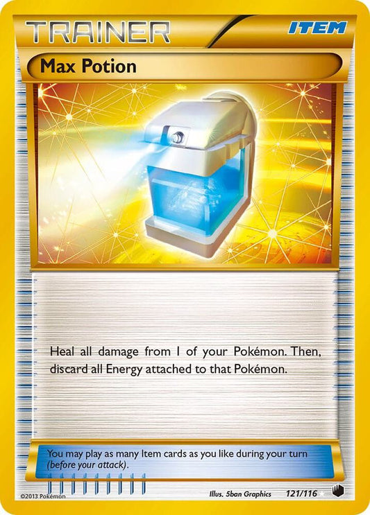 Pokemon Max Potion 121/116 Plasma Freeze