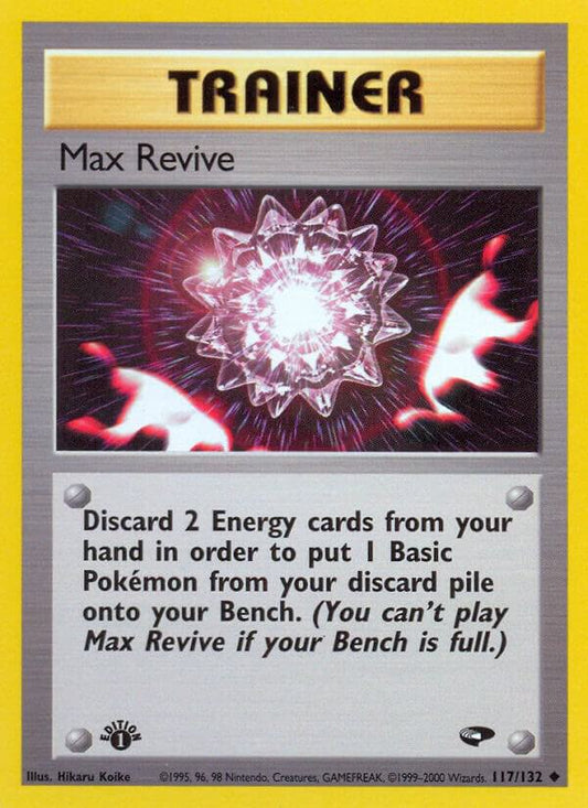 Pokemon  Max Revive 117/132 Gym Challenge