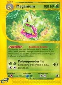 Pokemon Meganium 54/165 Expedition Base Set