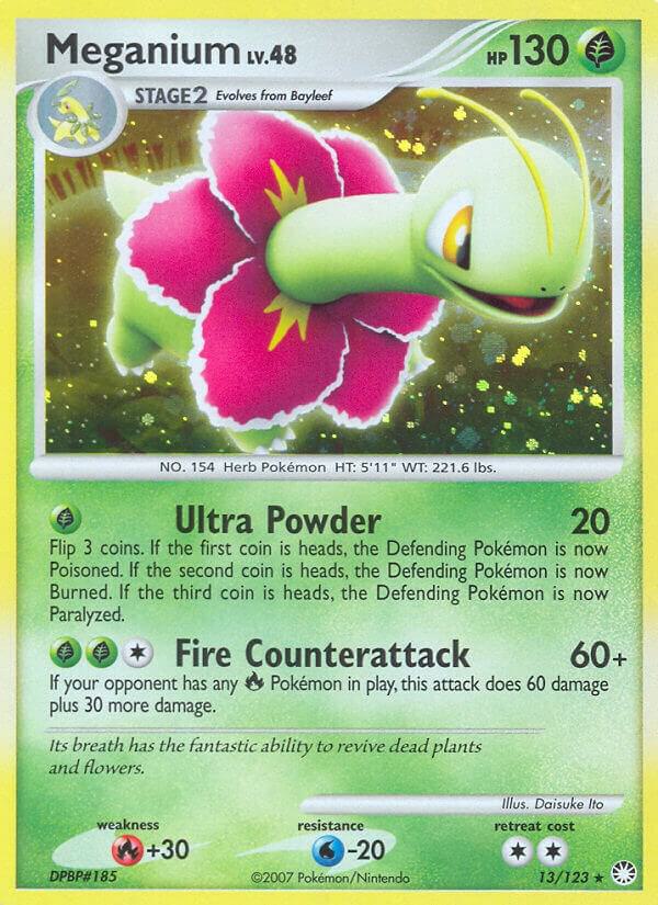 Pokemon Meganium 13/123 Mysterious Treasures