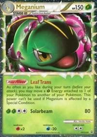 Pokemon Meganium HGSS08 HGSS Black Star Promos
