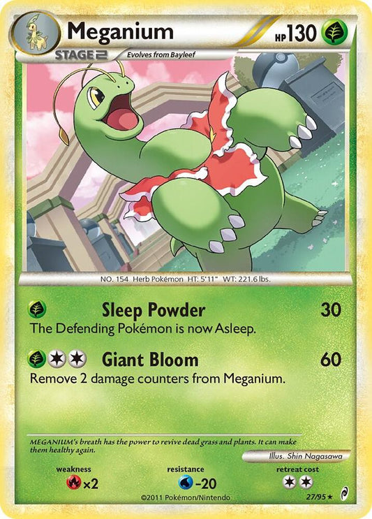Pokemon Meganium 27/95 Call of Legends