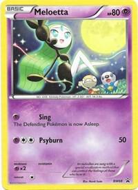 Pokemon Meloetta BW68 BW Black Star Promos