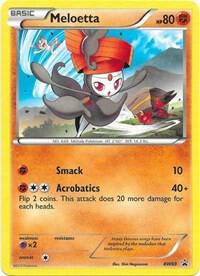 Pokemon Meloetta BW69 BW Black Star Promos