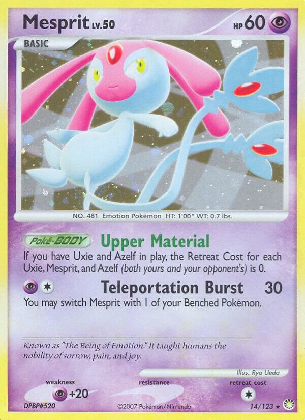 Pokemon Mesprit 14/123 Mysterious Treasures