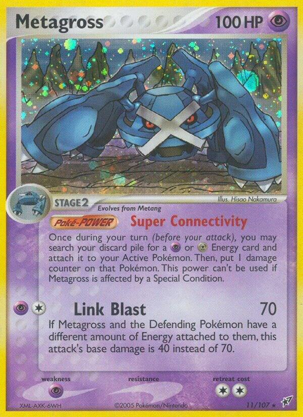 Pokemon Metagross 11/107 Deoxys