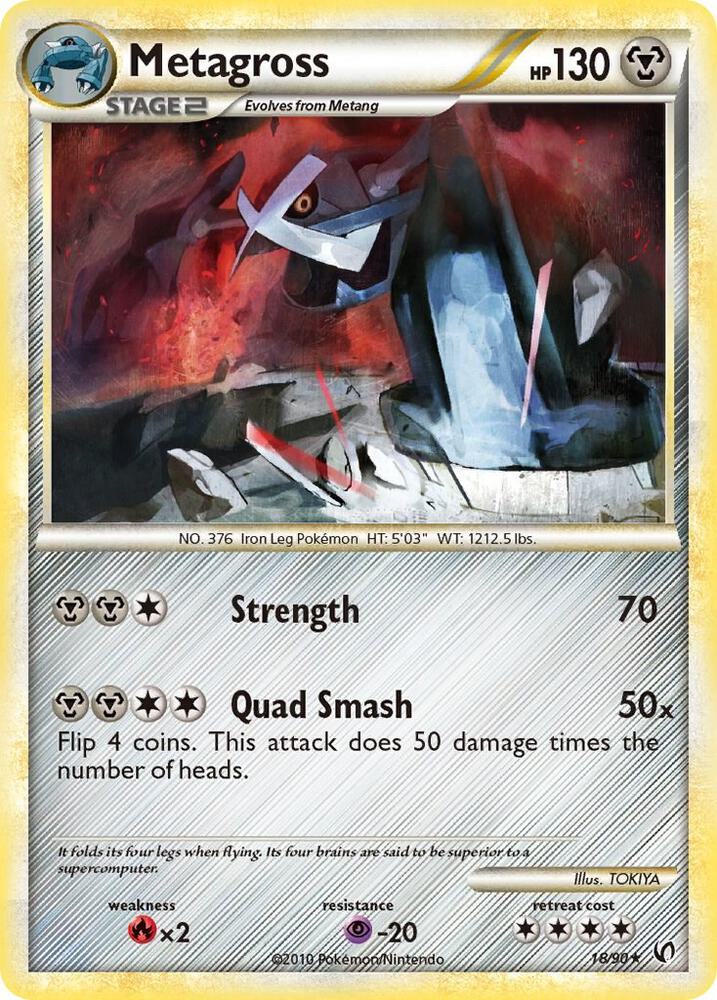 Pokemon Metagross 18/90 Undaunted