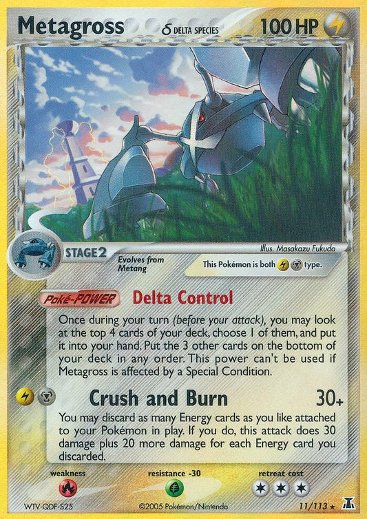 Pokemon Metagross δ 11/113 Delta Species