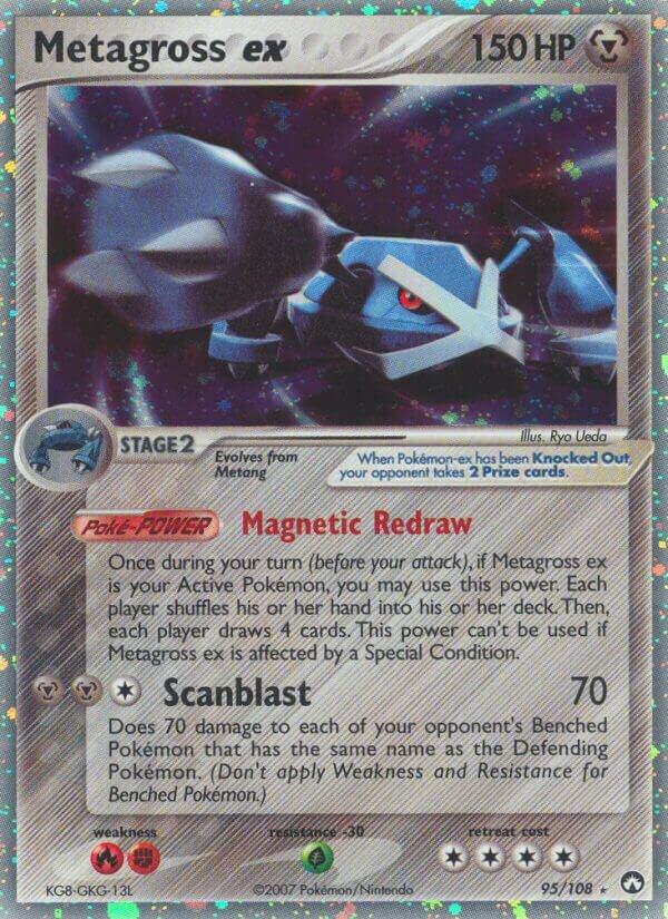 Pokemon Metagross ex 95/108 Power Keepers