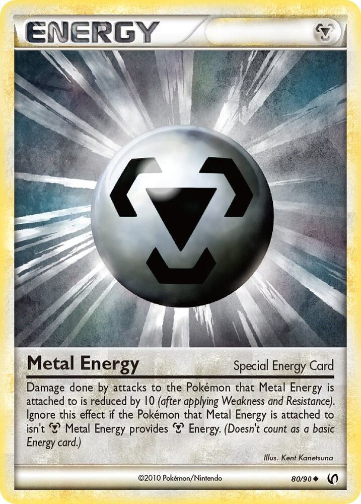 Pokemon Metal Energy 80/90 Undaunted
