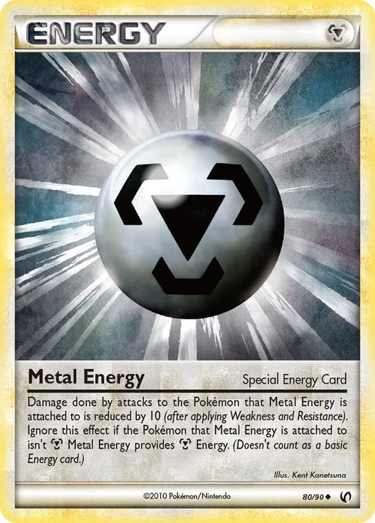 Pokemon Metal Energy 80/90 Undaunted