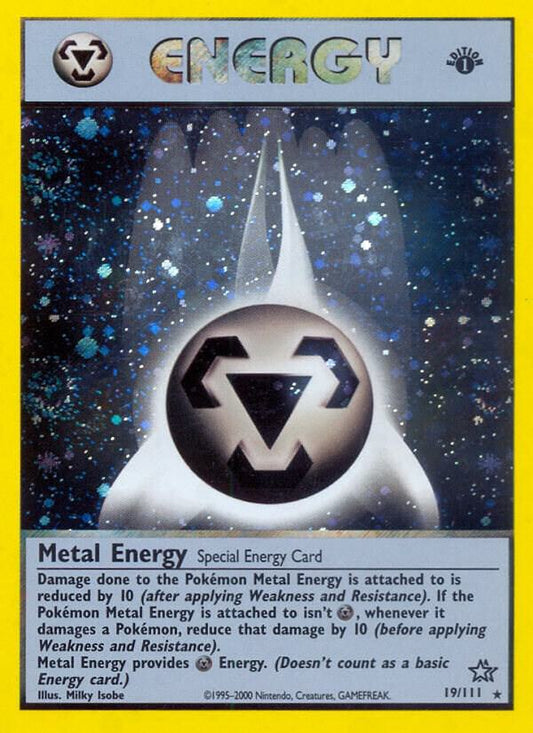 Pokemon Metal Energy # 19 Neo Genesis