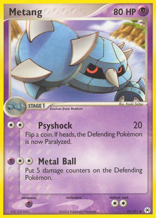 Pokemon Metang 43/101 Hidden Legends