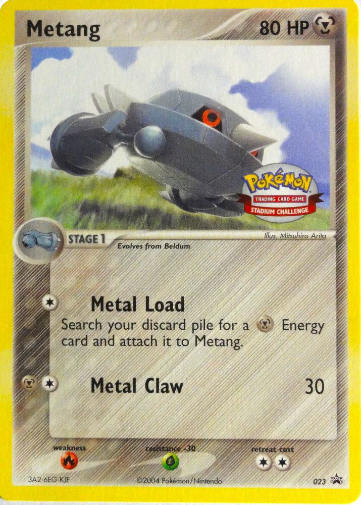 Pokemon Metang 023 Nintendo Black Star Promos