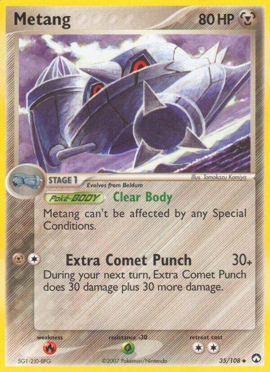 Pokemon Metang 35/108 Power Keepers