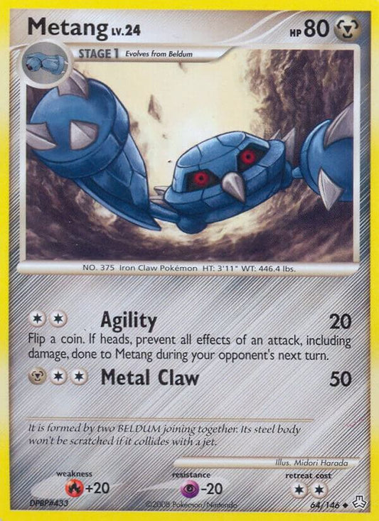Pokemon Metang 64/146 Legends Awakened