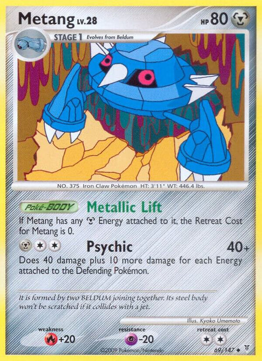 Pokemon Metang 69/147 Supreme Victors