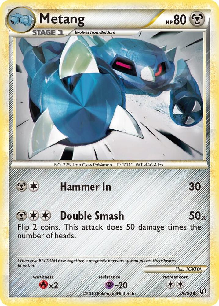 Pokemon Metang 30/90 Undaunted