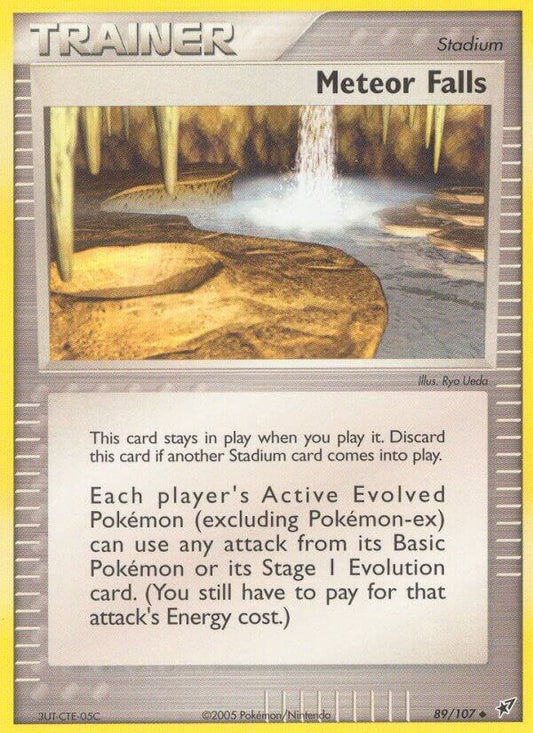 Pokemon Meteor Falls 89/107 Deoxys