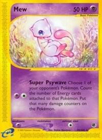 Pokemon Mew 55/165 Expedition Base Set
