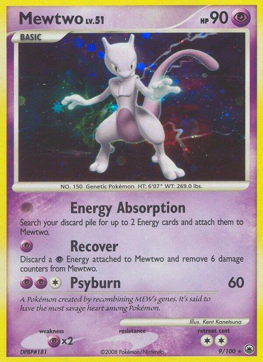Pokemon Mewtwo 9/100 Majestic Dawn