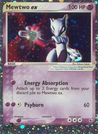 Pokemon Mewtwo ex 101/109 EX Ruby & Sapphire