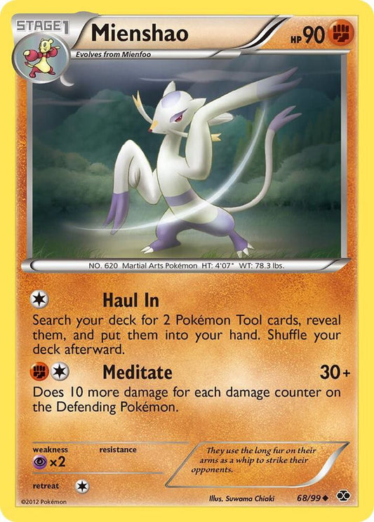 Pokemon Mienshao 68/99 Next Destinies
