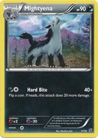 Pokemon Mightyena 17/39 Kalos Starter Set