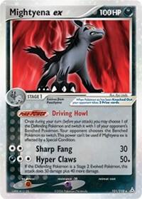 Pokemon Mightyena ex 101/110 Holon Phantoms