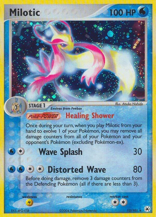 Pokemon Milotic 12/101 Hidden Legends