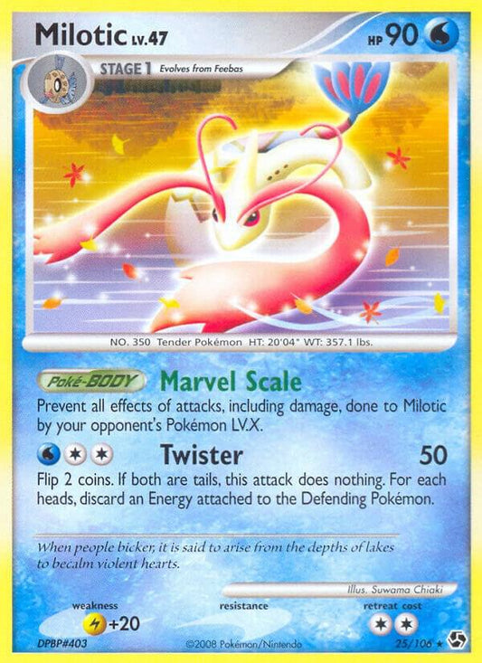 Pokemon Milotic 25/106 Great Encounters