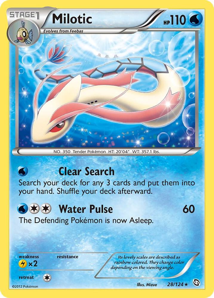 Pokemon Milotic 28/124 Dragons Exalted