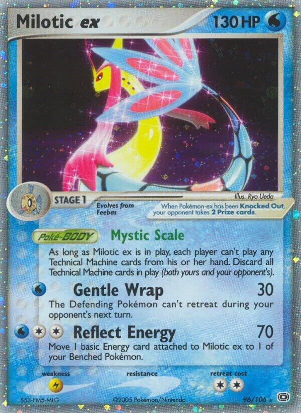 Pokemon Milotic ex 96/106 Emerald