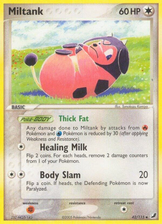 Pokemon Miltank 42/115 Unseen Forces