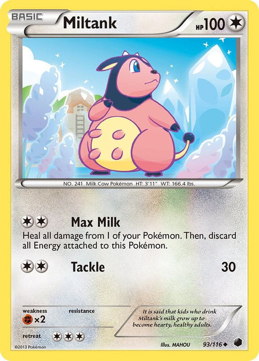 Pokemon Miltank 93/116 Plasma Freeze