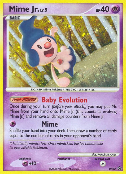 Pokemon Mime Jr. DP22 Diamond & Pearl Promos