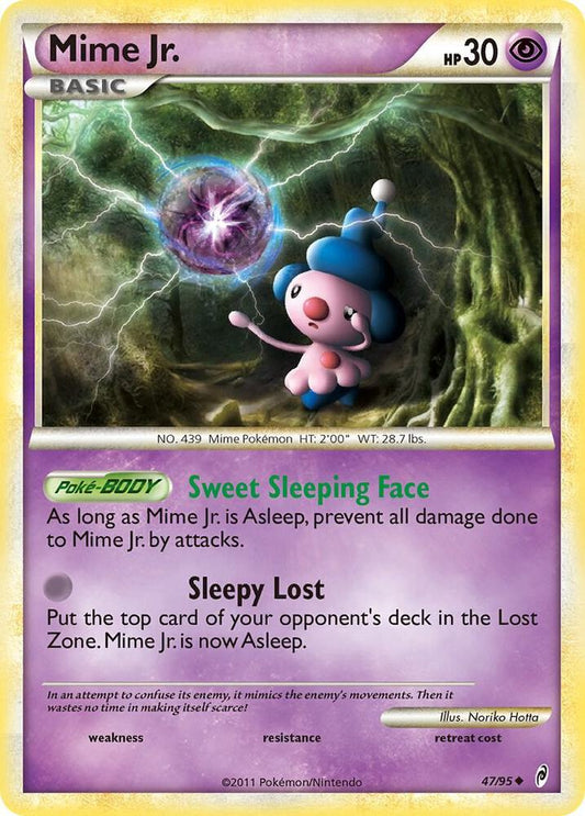 Pokemon Mime Jr. 47/95 Call of Legends