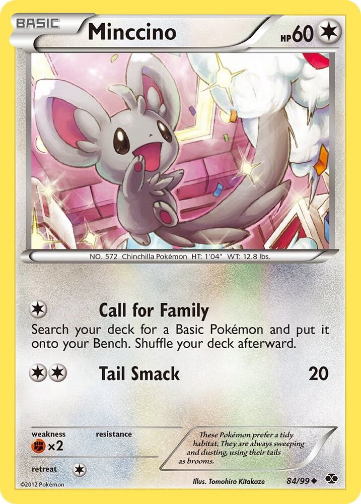 Pokemon Minccino 84/99 Next Destinies