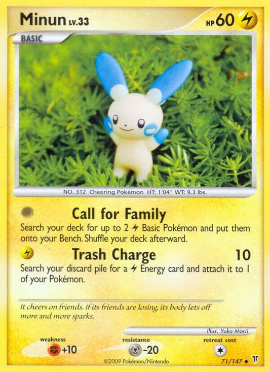 Pokemon Minun 71/147 Supreme Victors