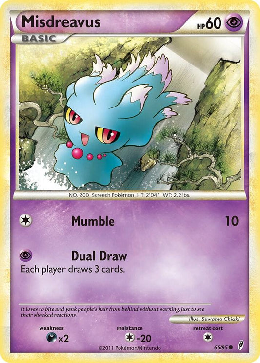 Pokemon Misdreavus 65/95 Call of Legends