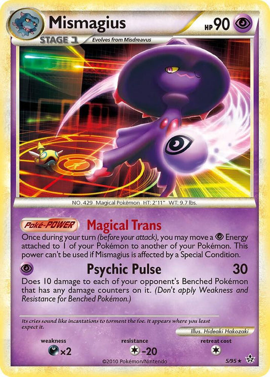 Pokemon Mismagius 5/95 Unleashed