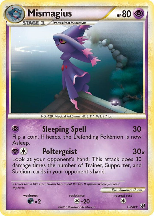 Pokemon Mismagius 19/90 Undaunted
