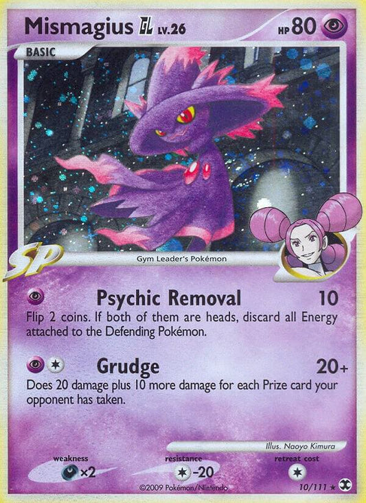 Pokemon Mismagius GL 10/111 Rising Rivals
