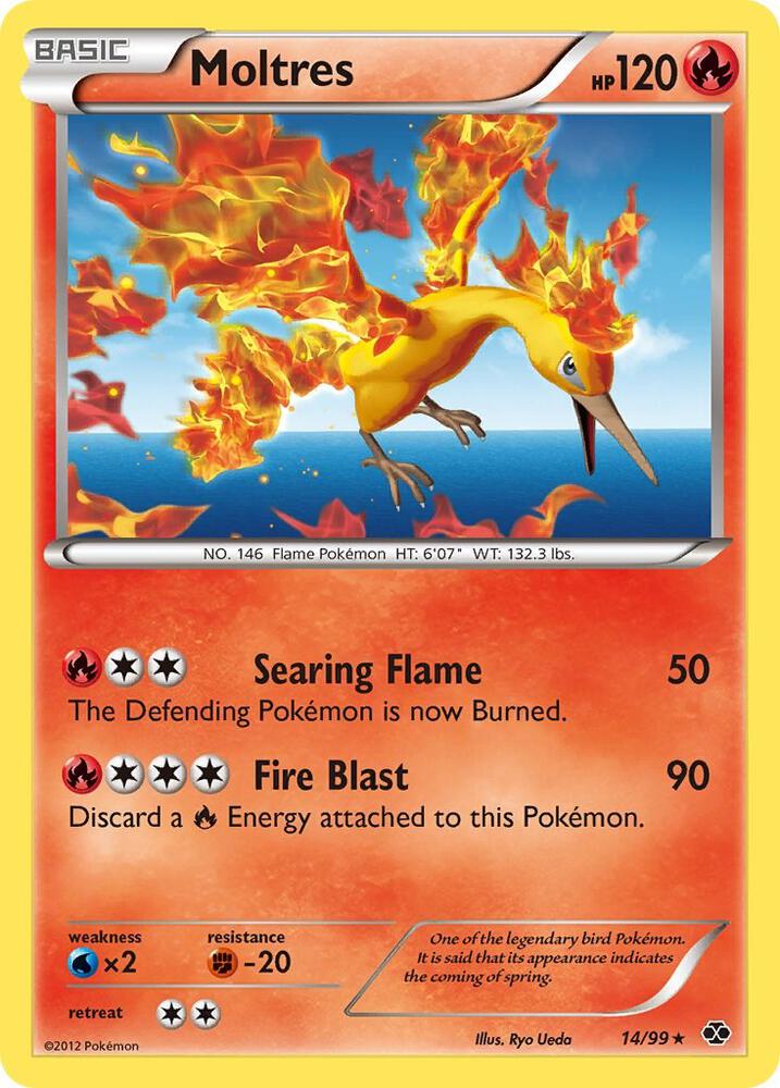 Pokemon Moltres 14/99 Next Destinies